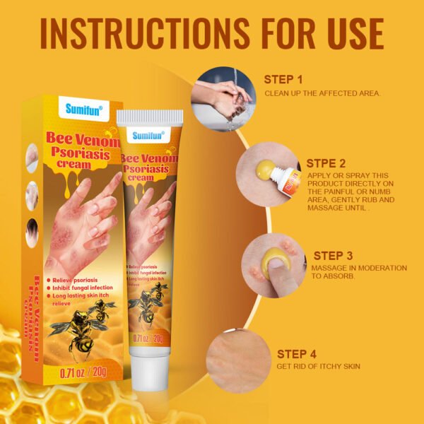 Summifun - Bee Venom Psoriasis Cream (Original) - Image 5