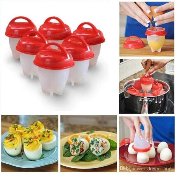 Egg Cooker (6pc) – Quick & Easy Boil, Poach, Steam for Perfect Eggs Every Time