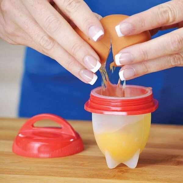 Egg Cooker (6pc) – Quick & Easy Boil, Poach, Steam for Perfect Eggs Every Time - Image 2