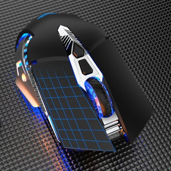 Silent Wireless Bluetooth E-sports Mouse for Gaming & Office - Noiseless Click - Image 2